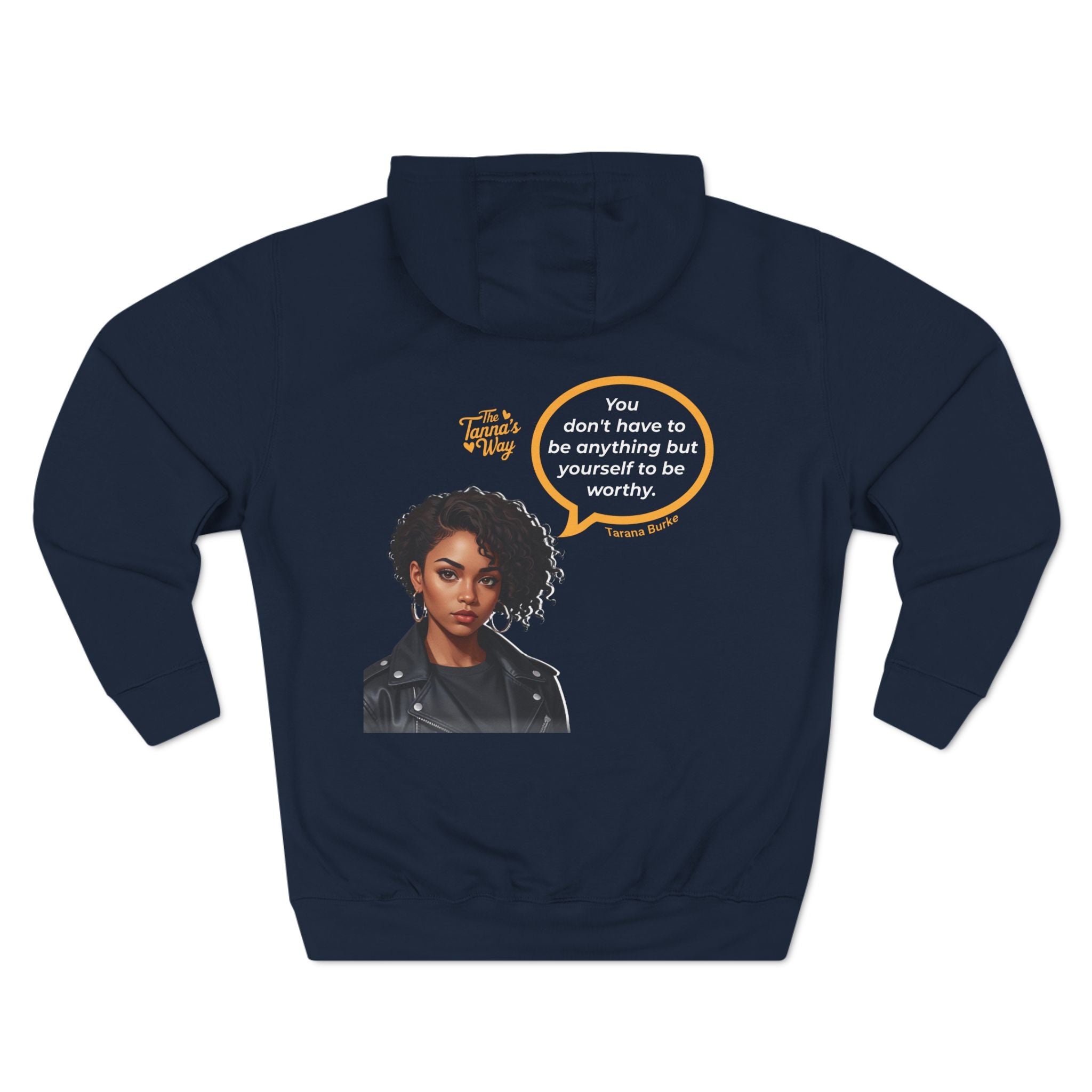 Tarana Burke | Three-Panel Fleece Hoodie